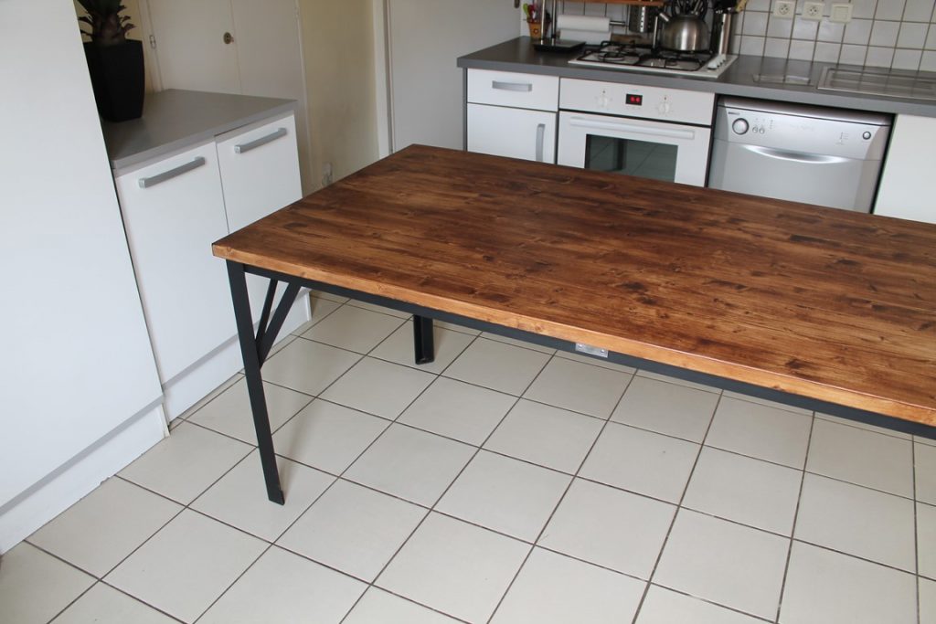 Table de salle à manger Béarn Métal Design