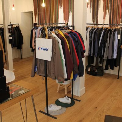 Portants métalliques boutique design Béarn Métal Design