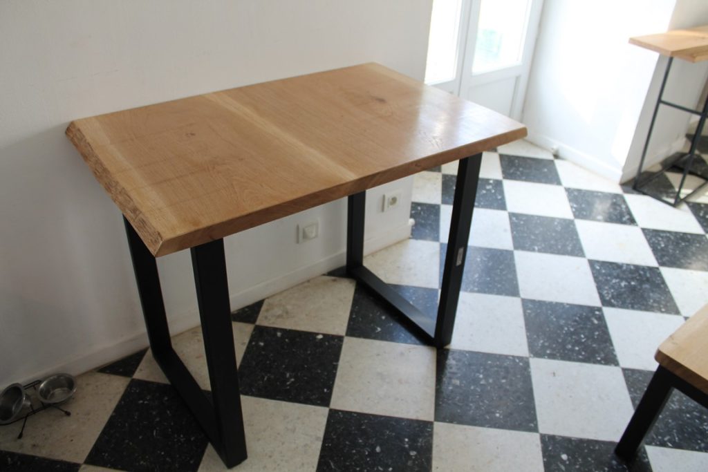 Tablette bois/métal Béarn Métal Design
