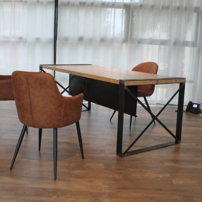 Table bureau Béarn Métal Design