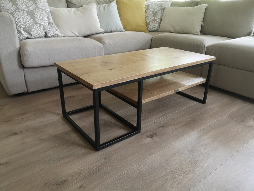Table basse bois métal design Béarn Métal Design