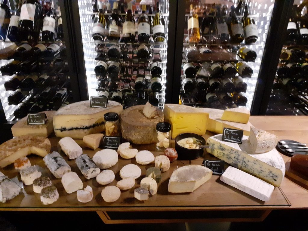 Chariot à fromage de l'Amethyste Béarn Métal Design