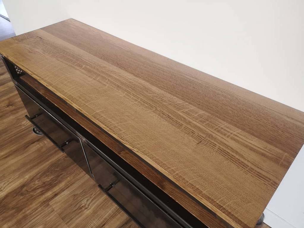 Meuble tv bois/métal par BMD