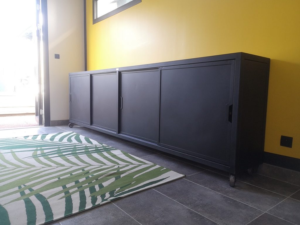Buffet métal/bois Béarn Métal Design