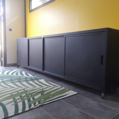 Buffet métal/bois Béarn Métal Design