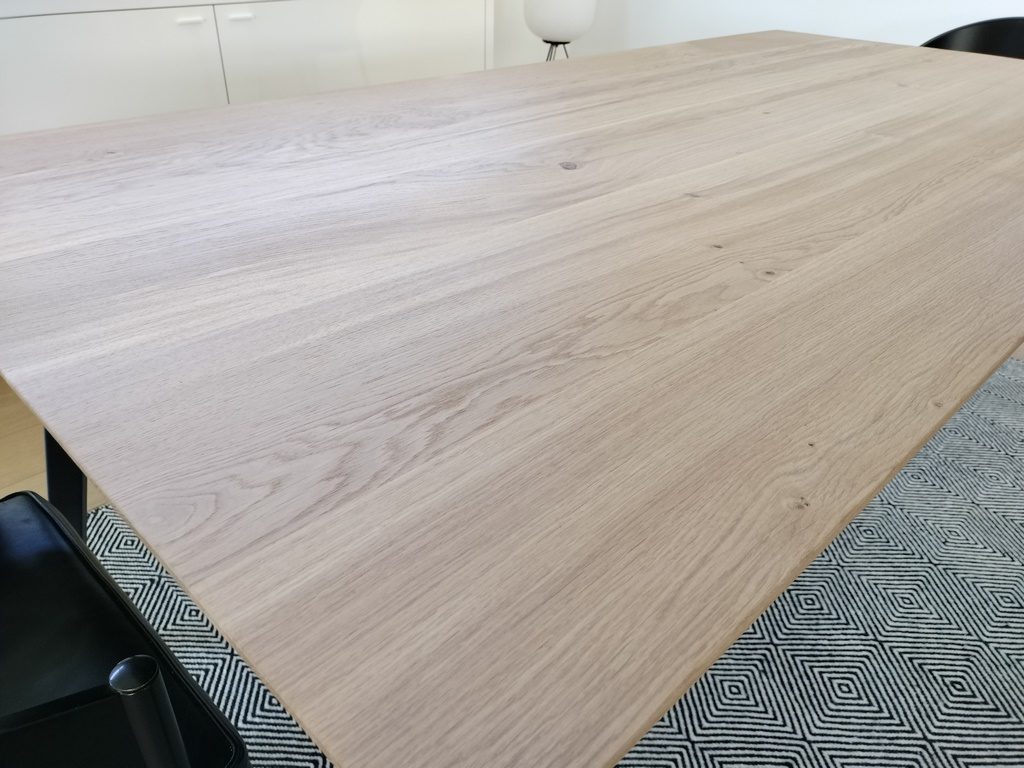 Table à manger bois/métal Béarn Métal Design