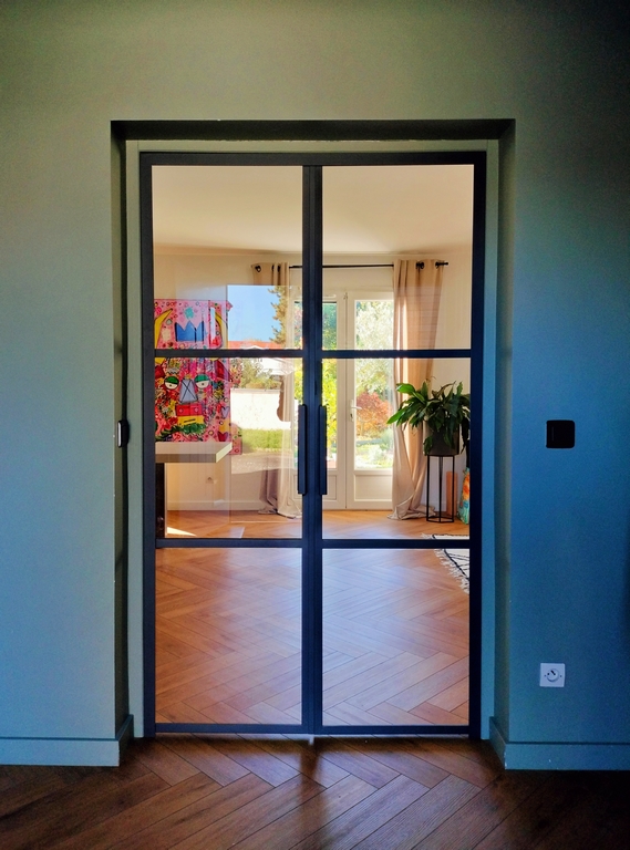 Portes verrières sur mesure par Béarn Métal Design