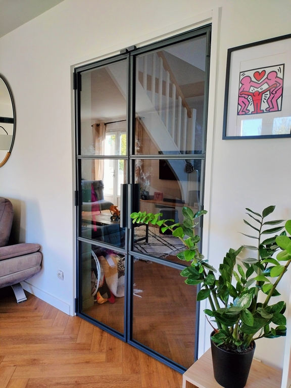 Portes verrières sur mesure par Béarn Métal Design
