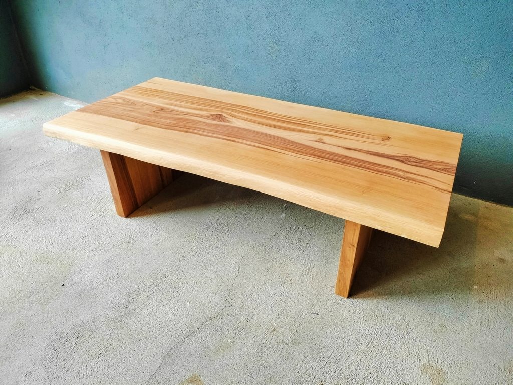 Blanc en bois sur mesure par Béarn Métal Design